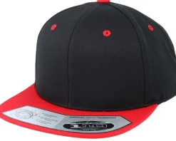 Lux Black/Red 110 Snapback - Yupoong
