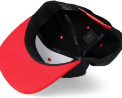 Lux Black/Red 110 Snapback - Yupoong