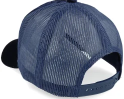 Luxury Hot Rod Velvet Navy A-frame Trucker - Calza Pennello