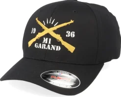 M1 Garand Black Flexfit - GUNS n SKULLS