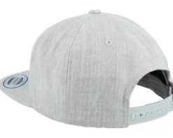 6089m Heather/Heather Snapback - Yupoong