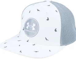M Iso-chill Drive Low Str Distant Gray Fitted - Under Armour
