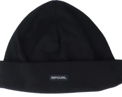 10M Reg Beanie Black Cuff - Rip Curl