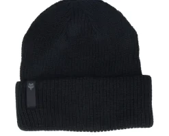 Machinist Cuff Beanie Black - Fox