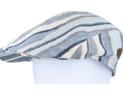 Maddy 41 Linen Blue Stripe - MJM Hats