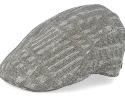 Maddy El Wool Anthracite Flat Cap - MJM Hats