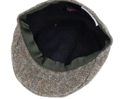 Maddy Harris Tweed Green Flat Cap - MJM Hats