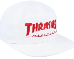 Mag Logo White/Red - Thrasher
