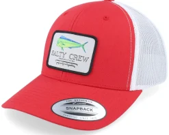 Mahi Mount Retro Red/White Trucker - Salty Crew