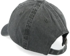 Make Love Not War Washed Black Dad Cap - Iconic