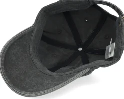 Make Love Not War Washed Black Dad Cap - Iconic