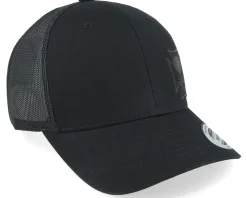 Maltese Cross Skull Black Patch Black Trucker - Born To Ride