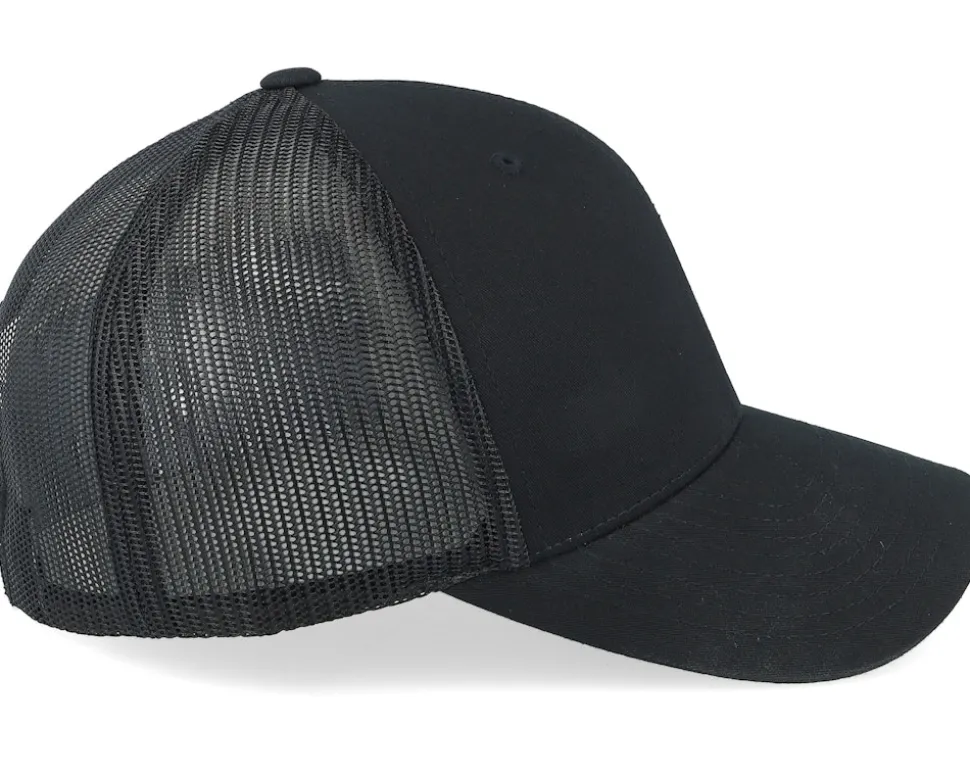 Maltese Cross Skull Black Patch Black Trucker - Born To Ride