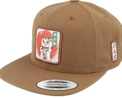 Maneki-neko Tan Snapback - Yapan
