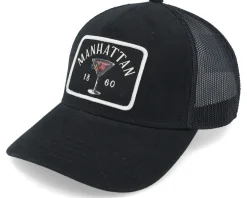 Manhattan Archive Valin Black Trucker - American Needle