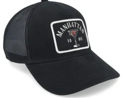 Manhattan Archive Valin Black Trucker - American Needle