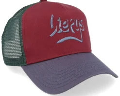 Maroon/Dark Green/Navy Trucker - Lierys