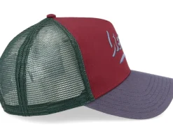 Maroon/Dark Green/Navy Trucker - Lierys