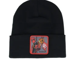 Marvel Deadpool Beanie Black Cuff - Capslab