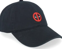 Marvel Deadpool Black Dad Cap - Capslab