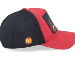 Marvel Iron Man Black/Red Premium A-Frame Trucker - Capslab