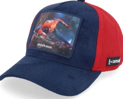Marvel Spiderman Red/Blue Premium A-Frame Trucker - Capslab