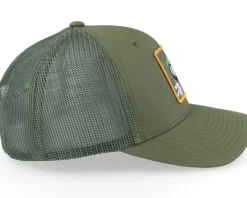 Marvin The Martian Olive Green Trucker - Looney Tunes