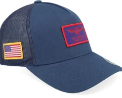 Maverick Navy A-Frame Trucker - Top Gun