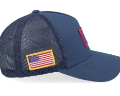 Maverick Navy A-Frame Trucker - Top Gun
