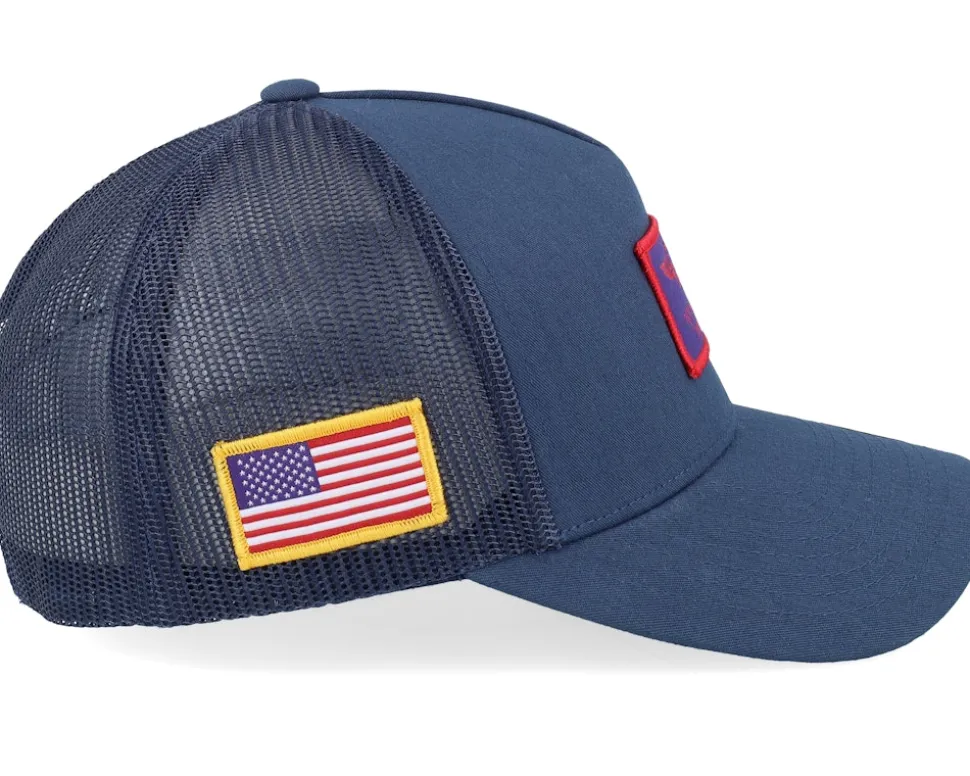 Maverick Navy A-Frame Trucker - Top Gun