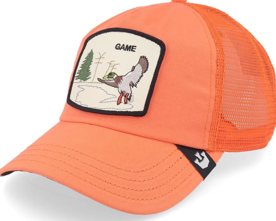 Maybe Park Range Orange Relaxed A-Frame Trucker - Goorin Bros.