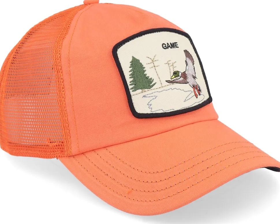 Maybe Park Range Orange Relaxed A-Frame Trucker - Goorin Bros.