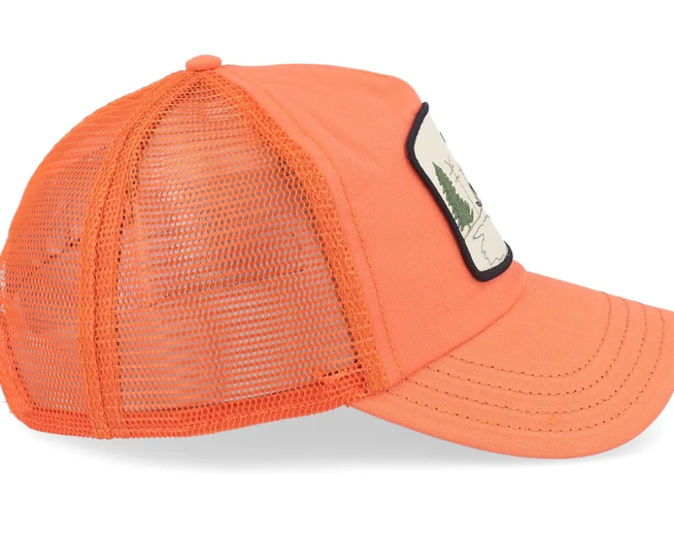 Maybe Park Range Orange Relaxed A-Frame Trucker - Goorin Bros.