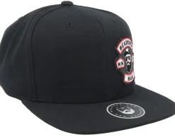 Mc Biker Logo Multicam Black Snapback - Bearded Man