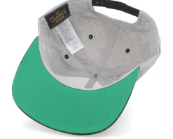 MC Patch Grey/Black Snapback - Bearded Man