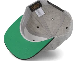 MC Skull Patch Grey/Black Snapback - Born To Ride