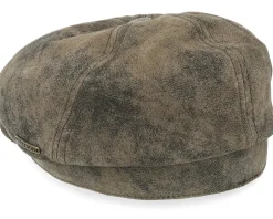 McCook Pigskin Flat Cap - Stetson