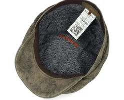 McCook Pigskin Flat Cap - Stetson