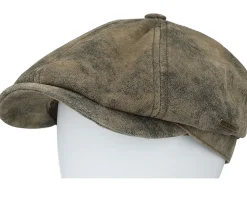 McCook Pigskin Flat Cap - Stetson
