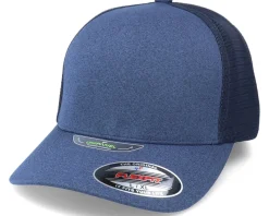 Melange Unipanel Navy Trucker Flexfit - Flexfit