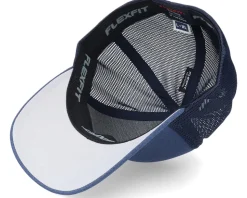 Melange Unipanel Navy Trucker Flexfit - Flexfit