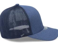 Melange Unipanel Navy Trucker Flexfit - Flexfit