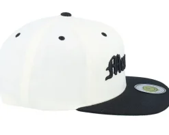 Memphis 3d Script Natural/Black Snapback - Lucid Smile