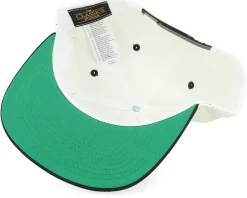 Memphis 3d Script Natural/Black Snapback - Lucid Smile