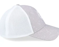 Mens Iso-chill Driver Mesh Gray Matter/Tetra Gray/White Flexfit - Under Armour