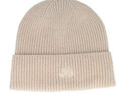 Merino Beanie Beige Cuff - Maggiore
