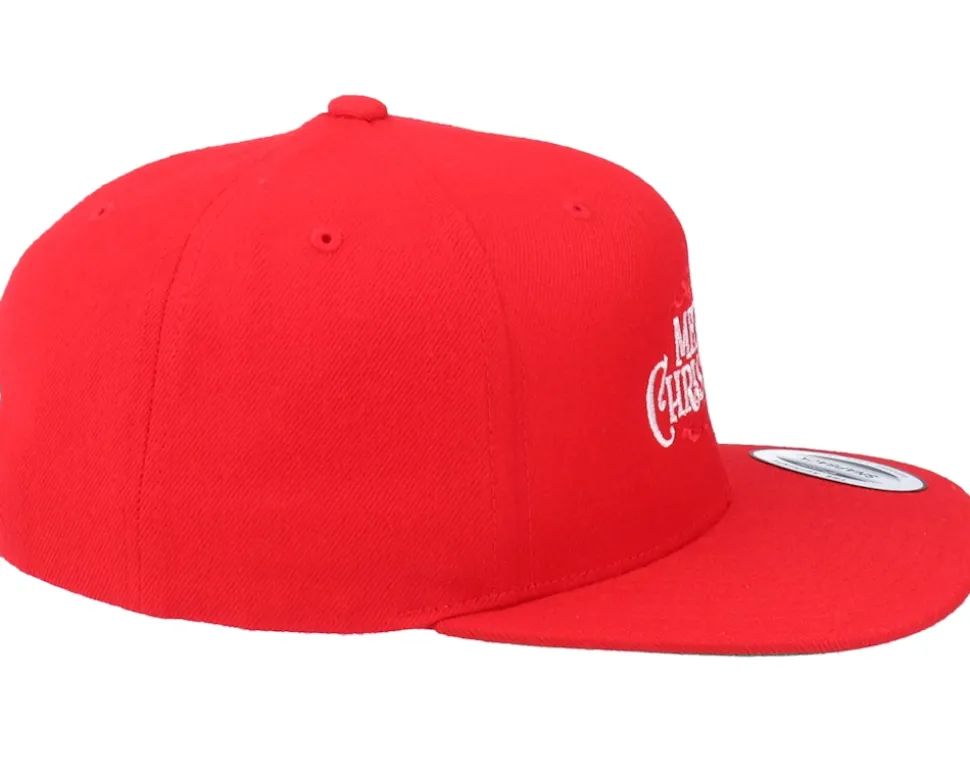 Merry Christmas Red Snapback - Iconic