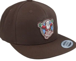 Merry Christmas Santa Brown Snapback - Iconic