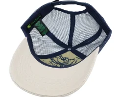 Mesh Navy/Grey Trucker - John Deere