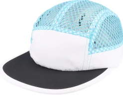 Mesh Net Teal/White/Black 5-panel - Kumo